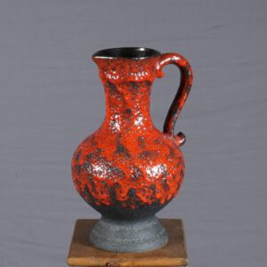 Grote vintage Fat Lava vaas - jaren 60