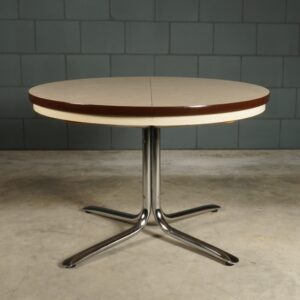 Vintage uitschuifbare tafel - EKA Wohnmöbel - space age - jaren 70