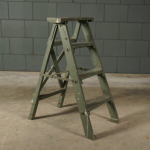 Vintage borcante keukentrap/schildersladder - Frankrijk - jaren 60