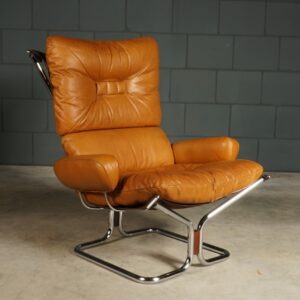 Vintage fauteuil - Wing Chair Harald Relling - Westnofa - jaren 70