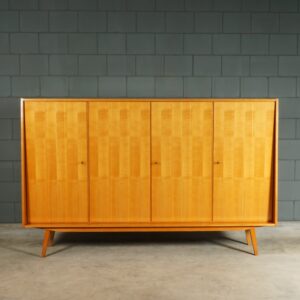 Vintage hoogglans highboard kast - jaren 70