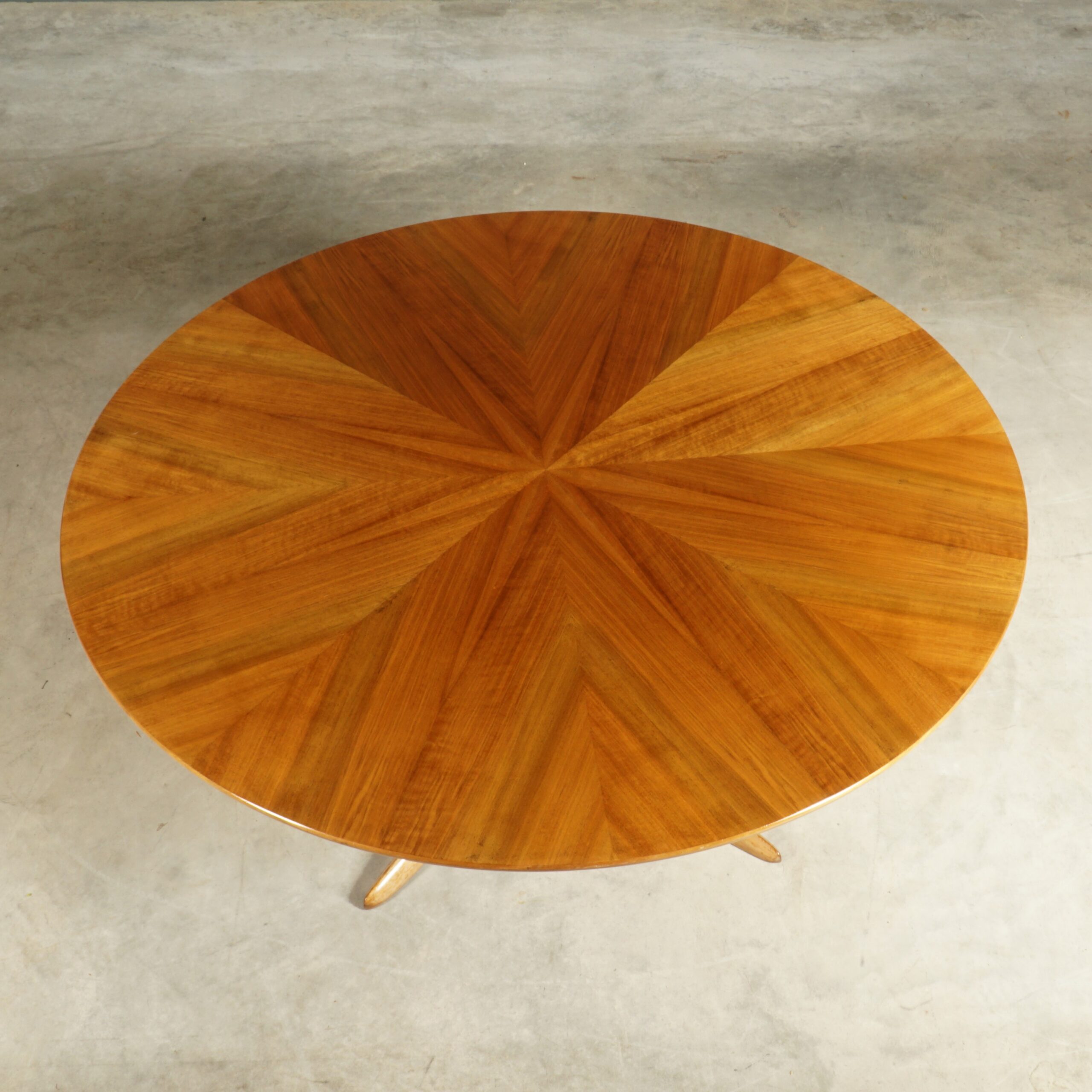 Vintage salontafel - notenhout - Alma Möbel - jaren 70