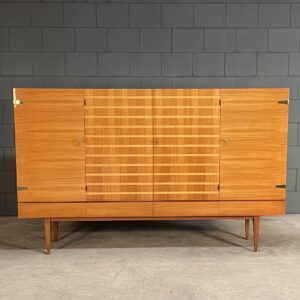 Vintage hoogglans highboard kast - jaren 70