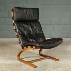 Kengu loungefauteuil - Elsa & Nordahl Solheim - Rybo Rykken - jaren 70