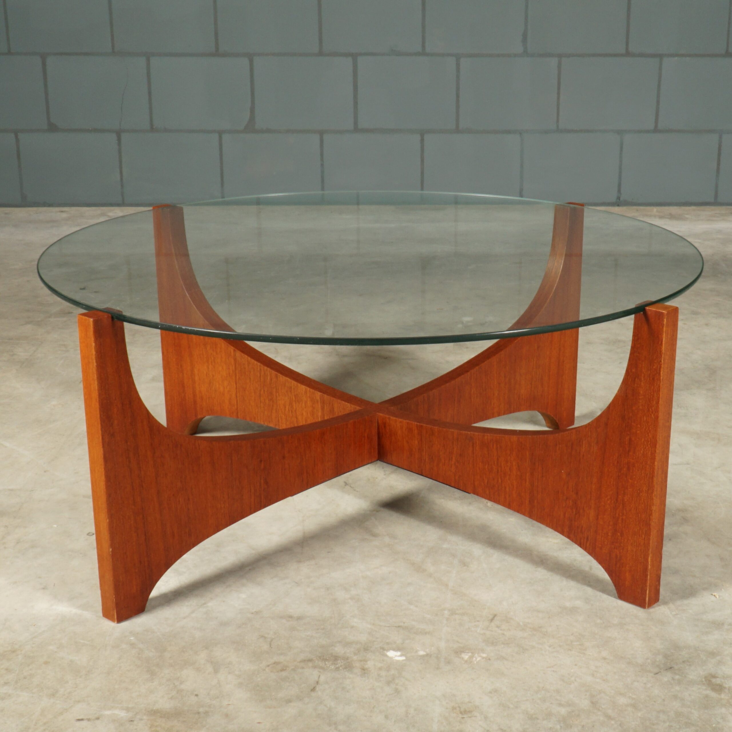 Vintage teakhouten salontafel - Wilhelm Renz - jaren 60