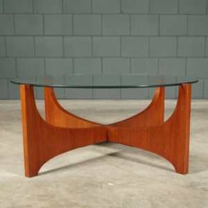 Vintage teakhouten salontafel - Wilhelm Renz - jaren 60