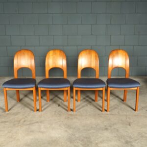 Set met 4 eetkamerstoelen - Holstebro Denmark - jaren 70