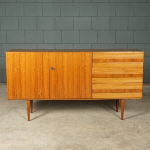 Vintage notenhouten sideboard - Otto Schmidt Möbelfabrik - jaren 60