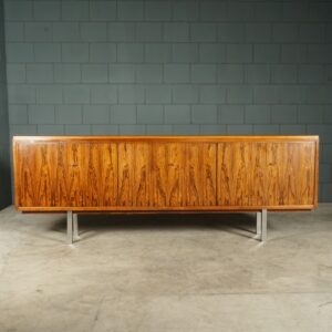 Exclusief vintage sideboard/dressoir XXL - palissanderhout - jaren 60